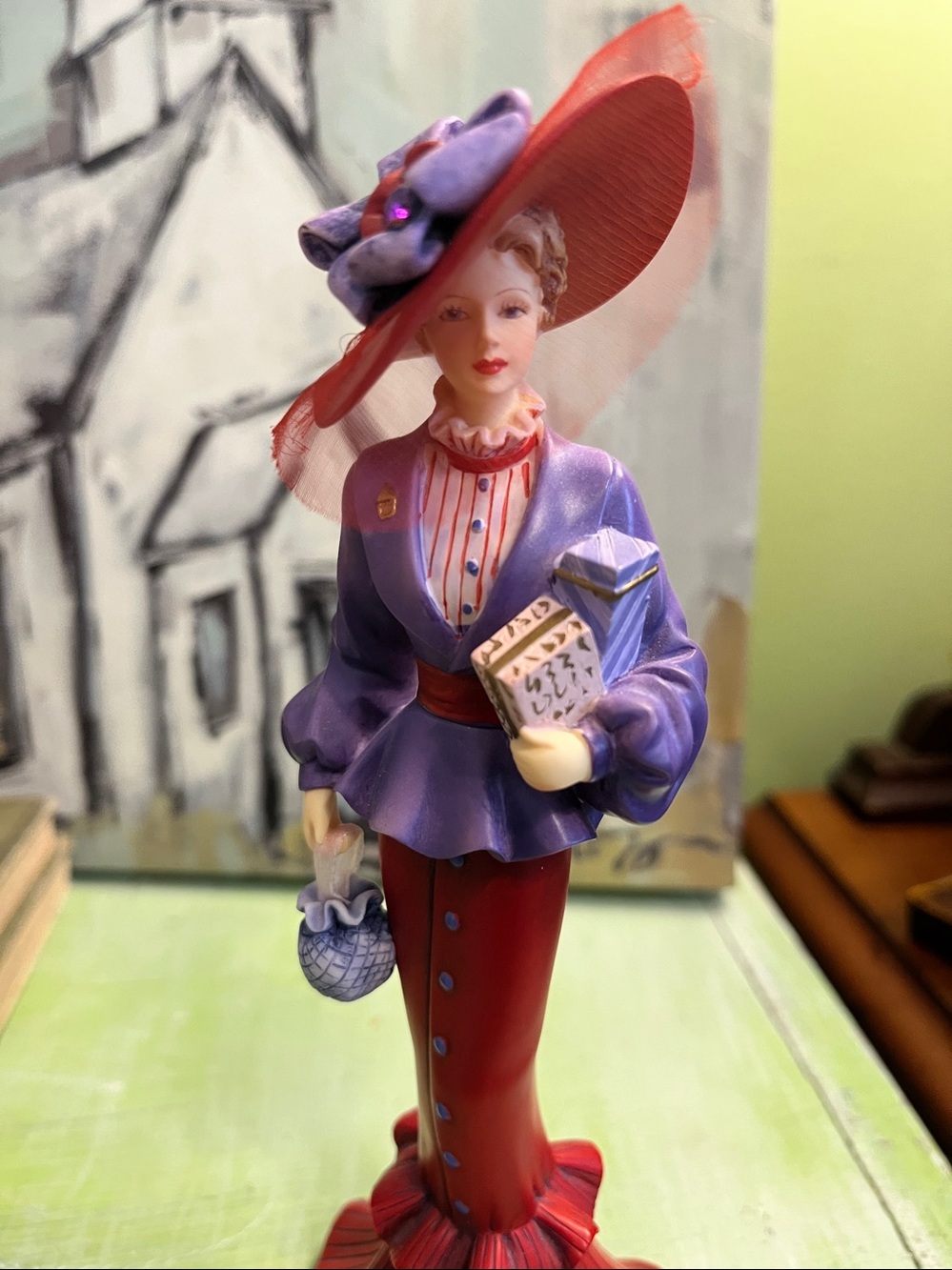 Shopping Excursion from the 2006 Thomas Kinkade "Portraits of Style & Grace" - Picture 5 of 6